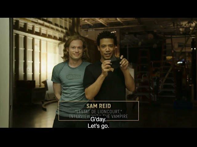 Sam Reid and Jacob Anderson Behind The Scenes (Interview With The Vampire AMC)