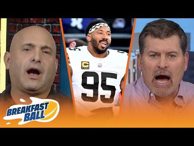 Lions would be ‘pretty dangerous’ if they acquired Myles Garrett | NFL | BREAKFAST BALL