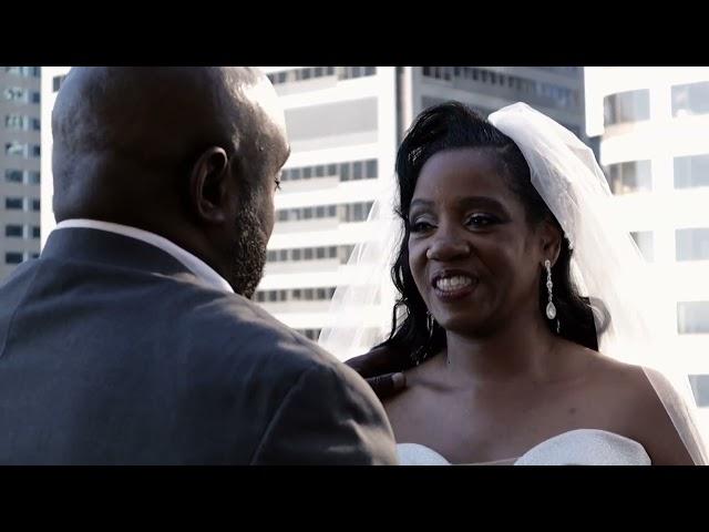 "it's never too late for love" McKinney Wedding at Hotel 1000