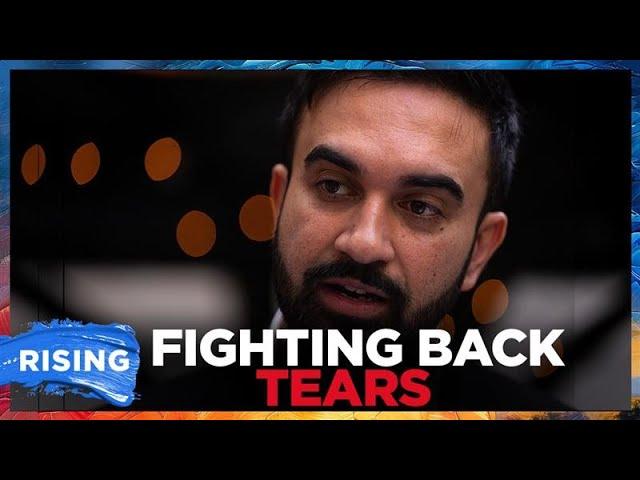 Zohran Mamdani Faces BACKLASH For ‘Intifada’ Comment, Holds Back TEARS During Presser | RISING