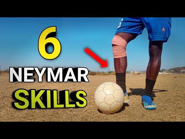 6 Neymar Amazing Football Tricks & skills 2025 | HD