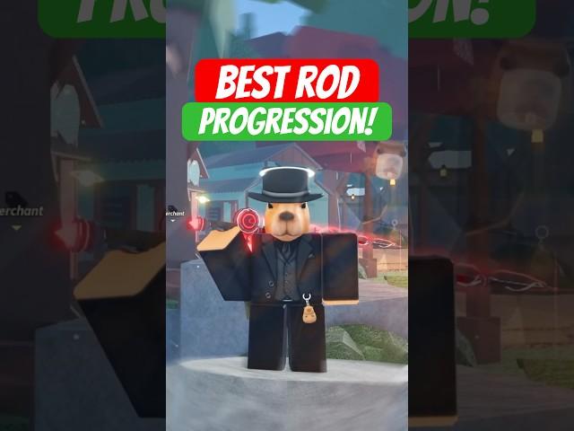  BEST NEW “ROD PROGRESSION” IN FISCH  #roblox #fisch #robloxfyp