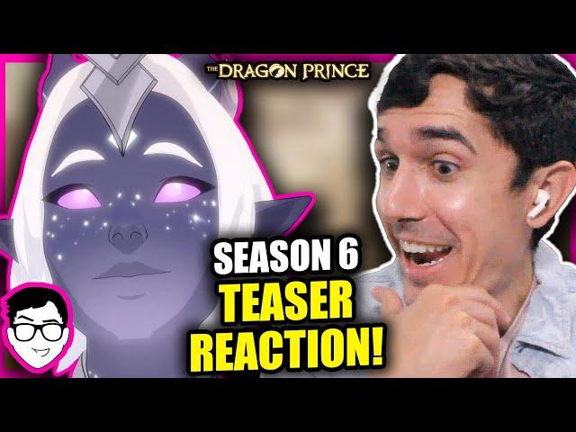 NEW SEASON 6 TEASER CLIP + My REACTION! The Dragon Prince News + Theories