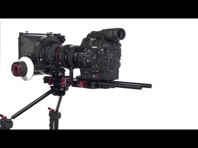 Zacuto Studio Baseplate for the Canon C100/C300/C500