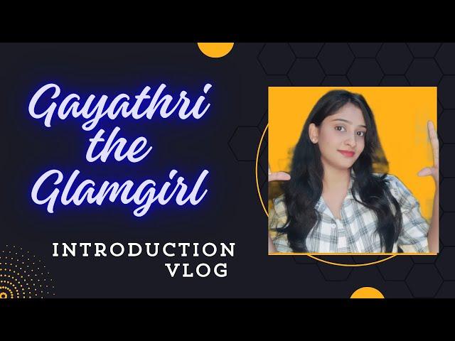 My first vlog in YouTube channel // Introduction // ಕನ್ನಡ vlogs // 2024