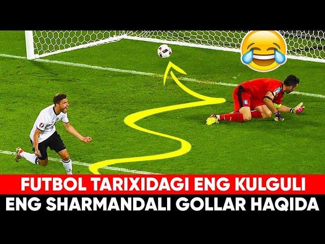 ENG KULGULI VA ENG SHARMANDALI 12-TA GOL YOHUD FUTBOL TARIXIDAGI ENG KULGULI VA KUTILMAGAN GOLLAR