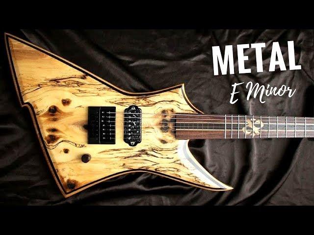 Wild Majestic Metal | Guitar Backing Track Jam in E Minor