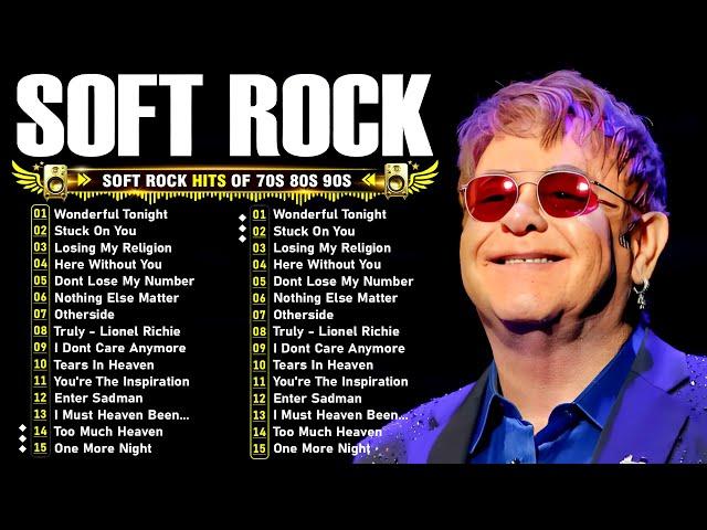 Elton John, Lionel Richie, Bee Gees, Journey, Billy Joel - Soft Rock Ballads 70s 80s 90s