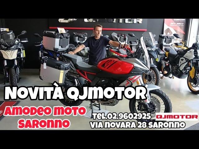 SRT 550X, SRK 800RR,  SQ16: NOVITÀ QJMOTOR DA AMODEO MOTO SARONNO