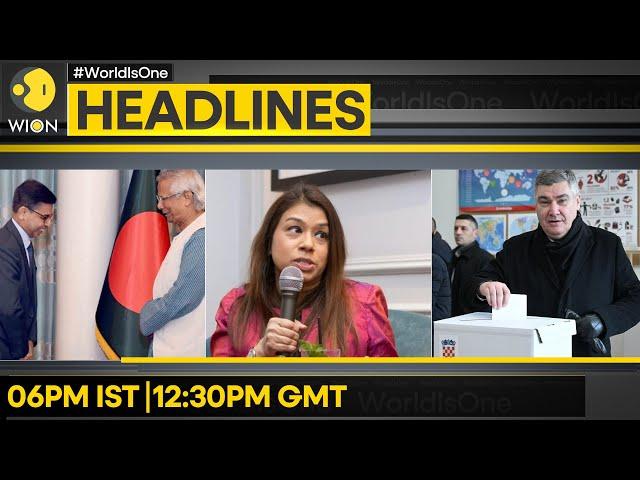 Bangladesh Summons Indian Envoy | Yunus Seeks Probe Against Tulip Siddiq | WION Headlines