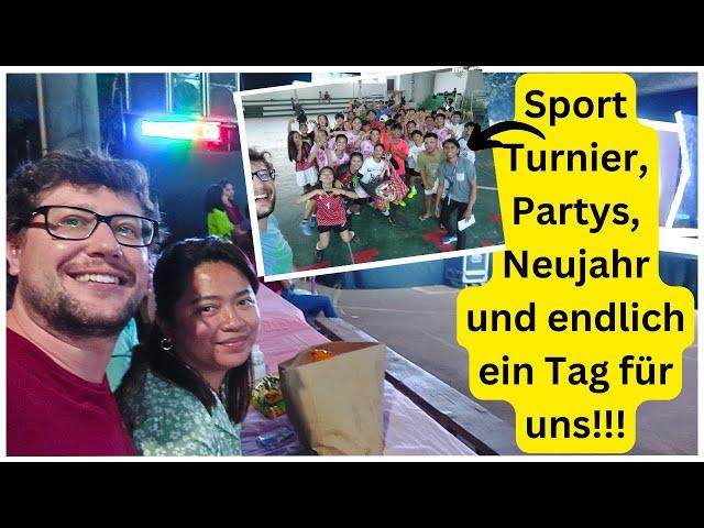 Verrückte Wochen auf den Philippinen: Partys, Turniere, Neujahr und sogar Weihnachten + Geburtstag