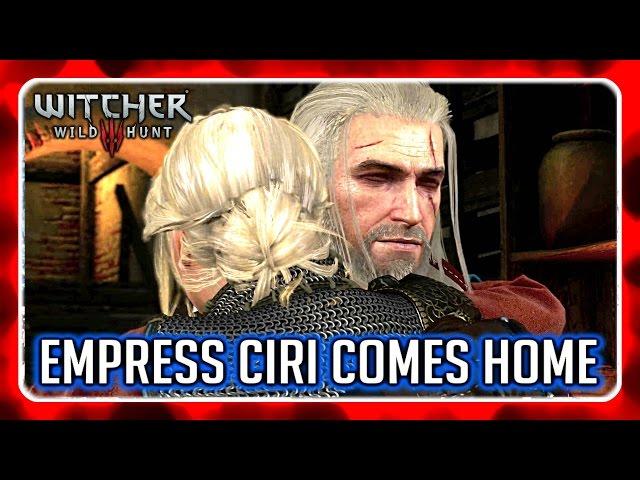 Witcher 3  BLOOD AND WINE  Empress Ciri Visits Geralt Ending/Epilogue