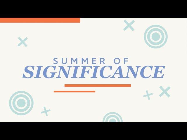 Summer of Significance | LIVE FUNDRAISER | Miracle Channel