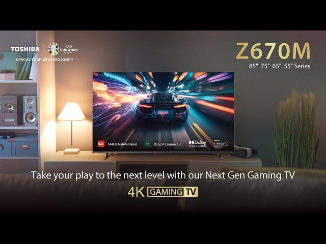 Toshiba Z670M Next-Gen Gaming TV