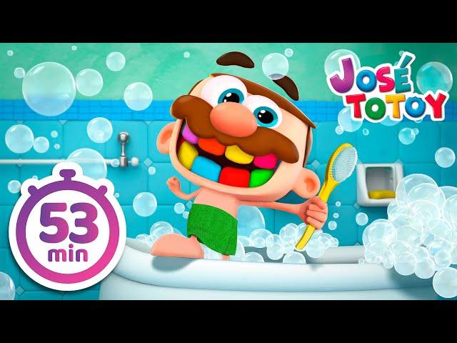 Stories for Kids - 53 Minutes Jose Comelon Stories!!! Learning soft skills - Totoy Full Episodes