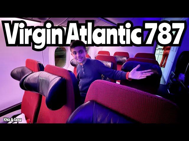 Virgin Atlantic Economy Experience on Boeing 787-9 - London to NY #travel #flight @virginatlantic