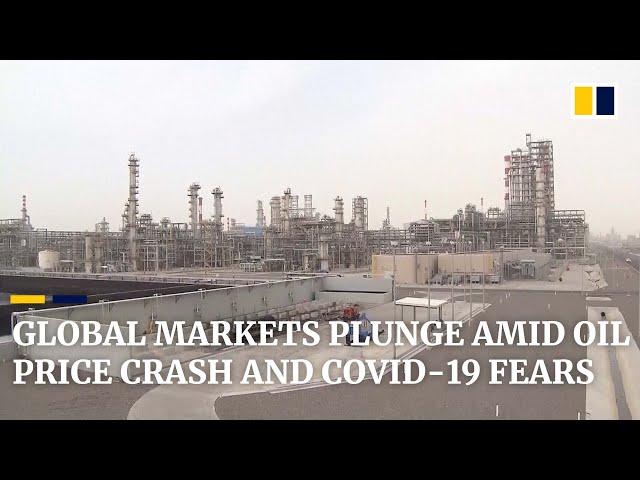 Global stock markets plummet amid coronavirus panic and falling oil prices