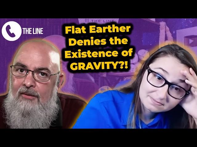 FLAT EARTHER Denies Space Travel, Gravity, & More in this Shocking Call | Matt Dillahunty & Erika GG