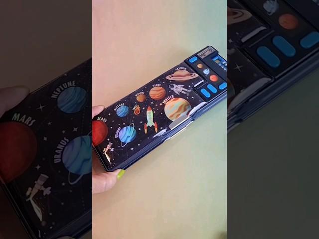 Mechanical Pencil Case #asmr Space Planets