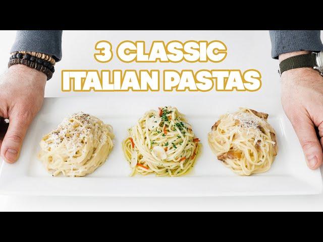 3 Easy-to-Make Classic Italian Pasta Recipes