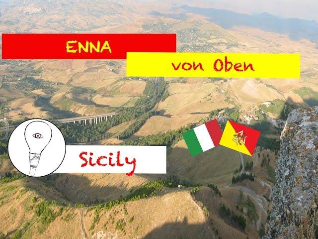 Sicilia - Enna dal drone