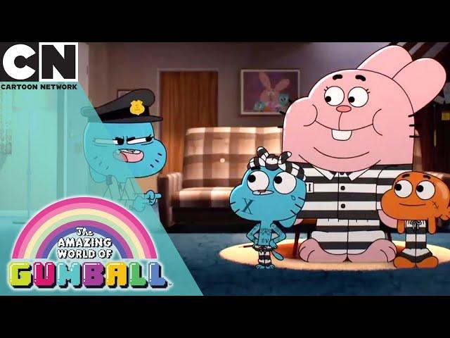 The Amazing World of Gumball  | Going to Jail | Cartoon Network UK 