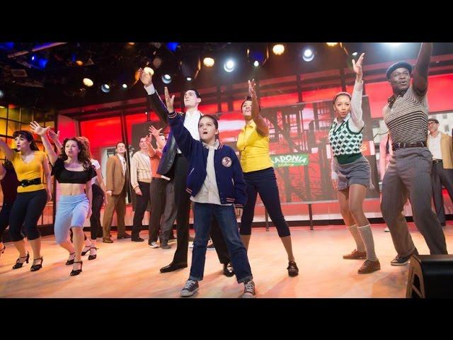 ‘A Bronx Tale’ cast perform scene from new musical live on TODAY