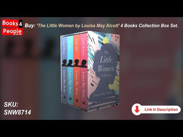 The Little Women Collection 4 Books Box Set by Louisa May Alcott.