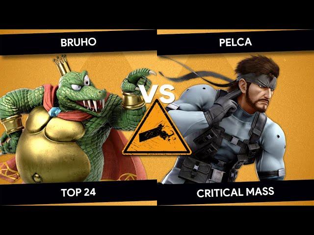 Critical Mass - Bruho (King K. Rool) vs. Pelca (Snake) - Top 24 Losers