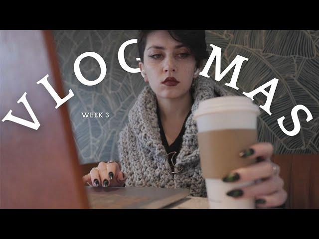 Charming my Crochet, Nebraska, & Solstice with Friends | Vlogmas 2024