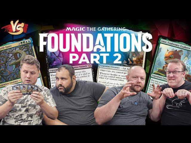 Foundations is Magic | Commander VS | Magic: the Gathering Gameplay