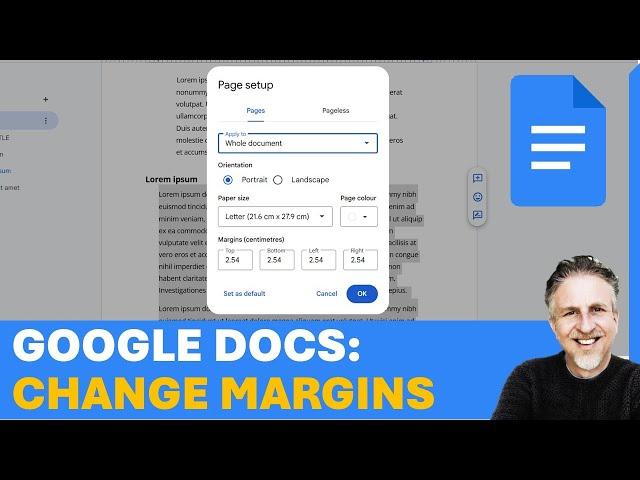 How Do You Change Margins on Google Docs?