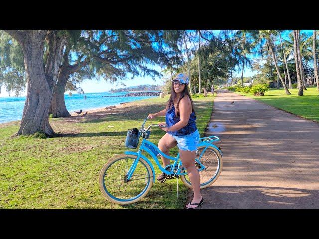 Perfect Morning in Kapaa: Bike Ride, Beaches & Java Kai