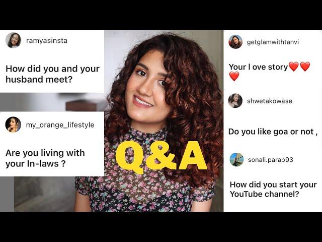 Answering your questions | Q&A Get to know me PART 2 | Madhushree Joshi