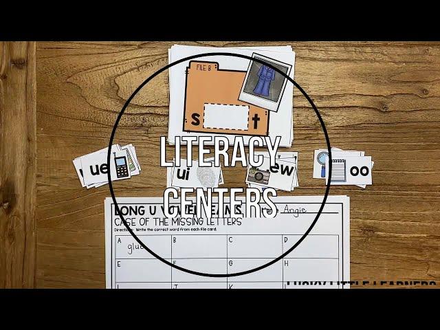 Literacy Centers for 2nd Grade (Digital & Printable Included)