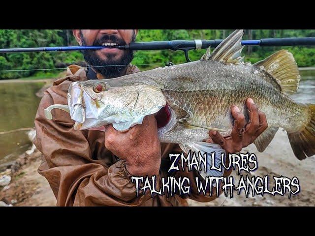 Fishing with the zman Diesel minnow for catching Barramundi, tips for beginners in Hindi