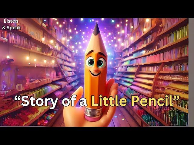 The Inspiring Story of a Little Pencil That Changed Everything!| learn english through story