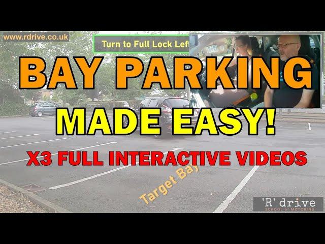 Master Bay Parking: Front and Reverse Techniques | 'R' Drive School of Motoring