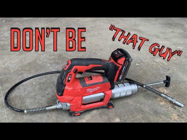 HOW TO: Milwaukee grease gun reload.