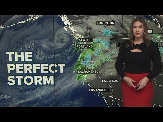 California Storm: Tracking Fujiwara Effect and atmospheric rivers