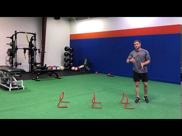 Continuous Lateral High Hurdle Jump