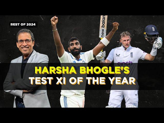 Harsha Bhogle's Test XI of the Year 2024 ft. Jaiswal, Root & Bumrah