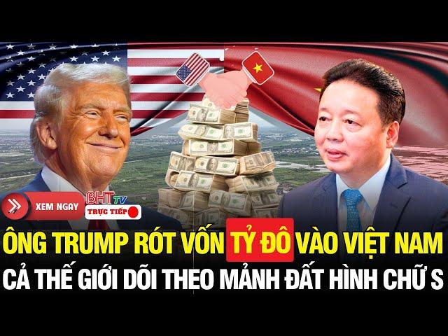 Nước Mỹ Rúng Động: Ông Trump rót 1,5 Tỷ USD vào Việt Nam – Giá Đất tăng 102%, Cả thế giới dõi theo!
