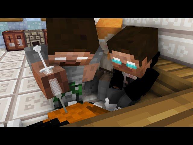 Monster School : Baby Herobrine Puppy Is Alive - Sad Story | Minecraft Animation