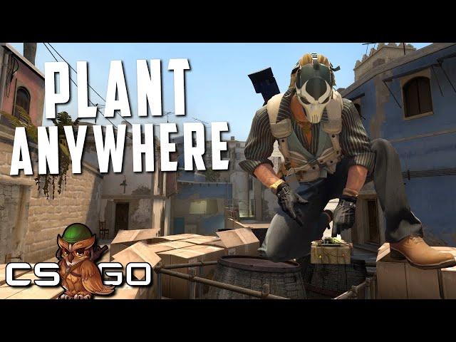 Competitive CS:GO but you can Plant Anywhere