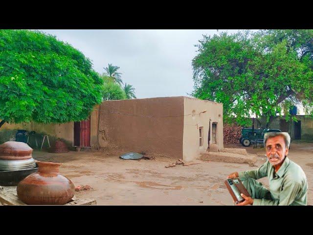 Raining in Pakistan Village | Rain in Punjab | Rainfall |Gawon Main Barish | Charming Pakistan