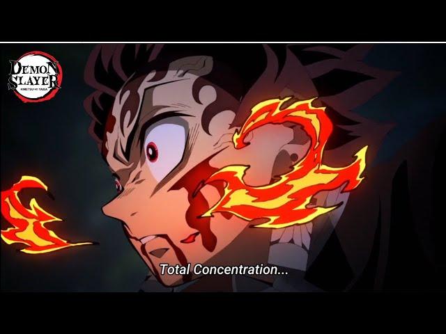 Tanjiro does it again Thunder breathing and Hinokami Kagura | Demon Slayer Kimetsu no Yaiba