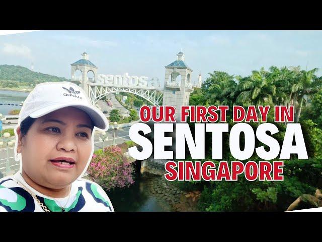 SENTOSA, Jollibee Singapore, Siloso Beach, VIVO CITY | Cherry Vlogs Canada Singapore Trip