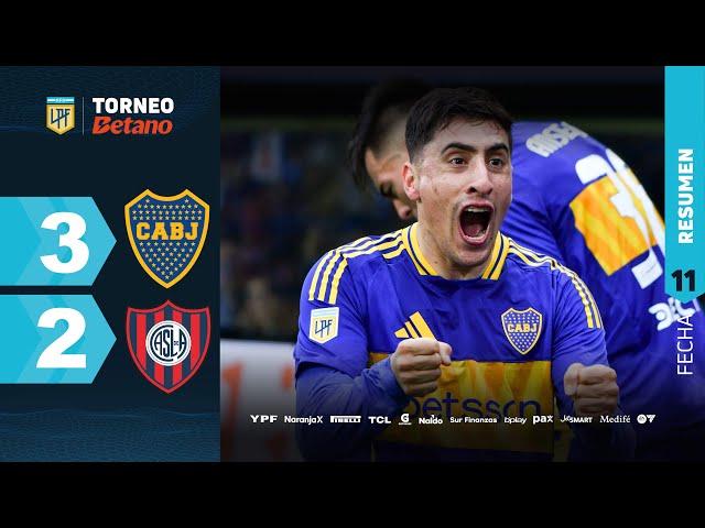 BOCA 3 - 2 SAN LORENZO I Resumen del partido | #TorneoBetano 2024