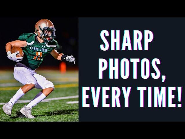 How to Get Sharp Photos for Sports, Action, and Wildlife - Every Time!